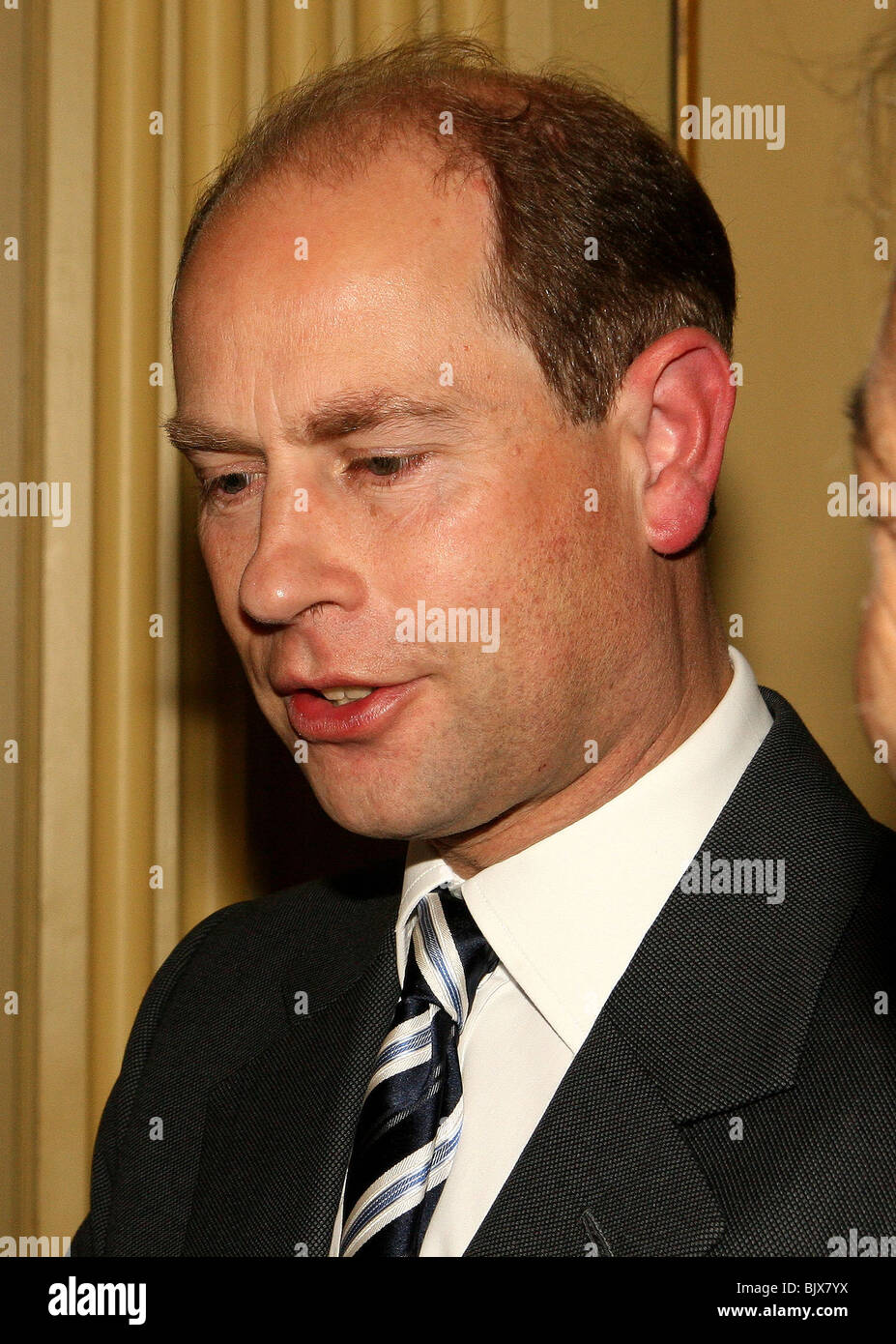 Porträt von HRH Prince Edward Earl of Wessex Stockfoto