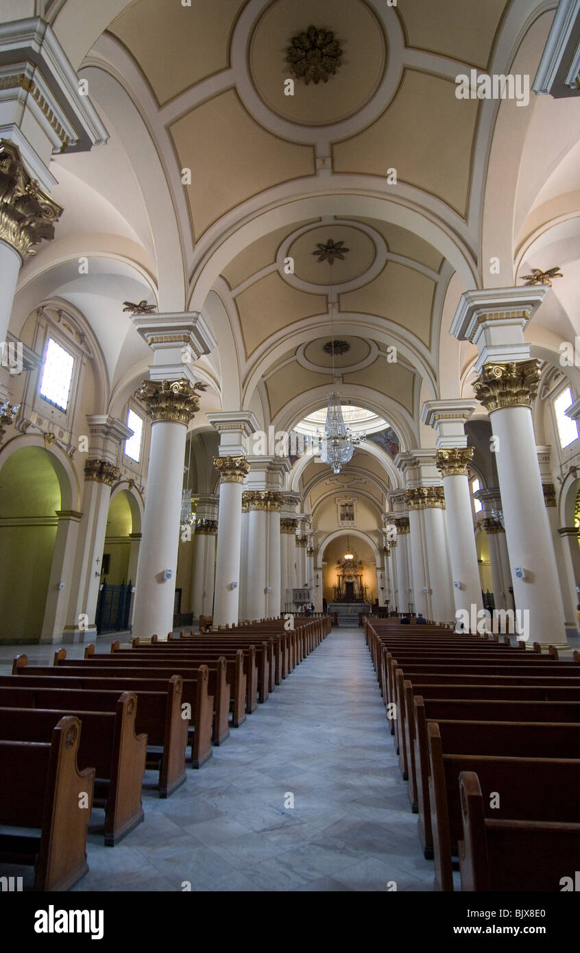 Kathedrale, Bolívar, Bogota, Kolumbien. Stockfoto