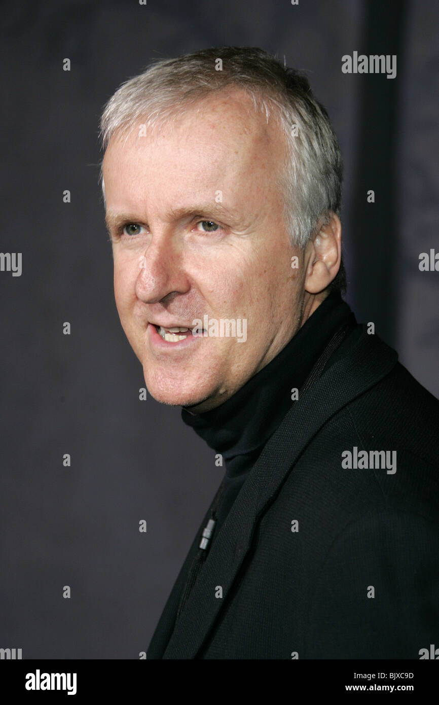 JAMES CAMERON TIM BURTONS NIGHTMARE BEFORE CHHRISTMAS FILM HOLLYWOOD LOS ANGELES USA PREMIERE 16. Oktober 2006 Stockfoto