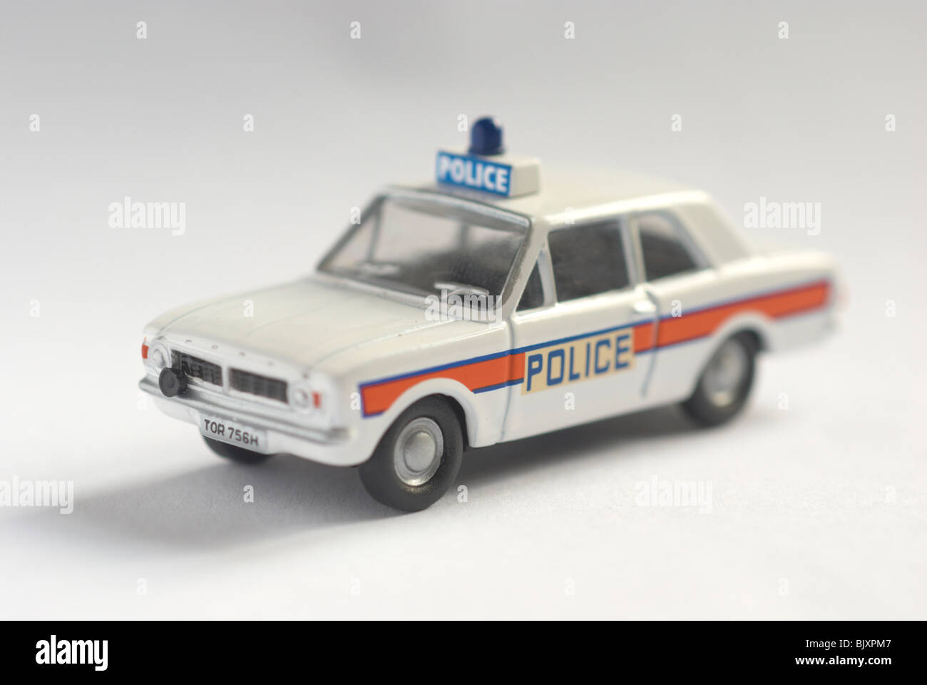 Ford Cortina Polizeiauto (MKII) Stockfoto