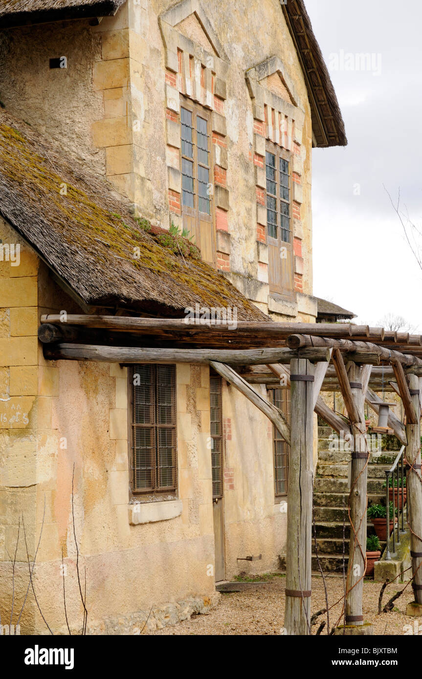 Der Königin Hamlet, Schloss von Versailles, Paris, Frankreich Stockfoto