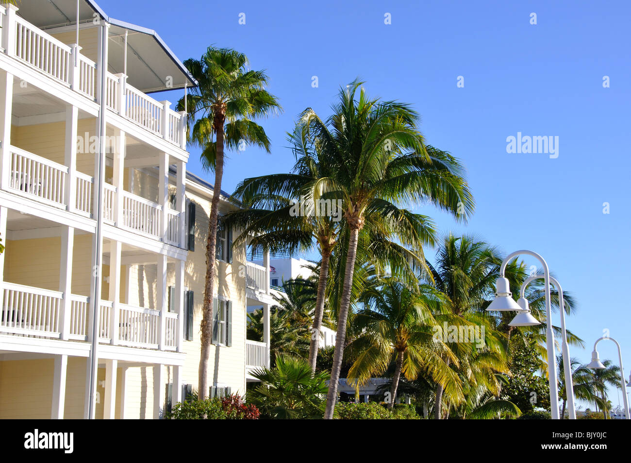 Promenade, Key West, Florida, USA Stockfoto