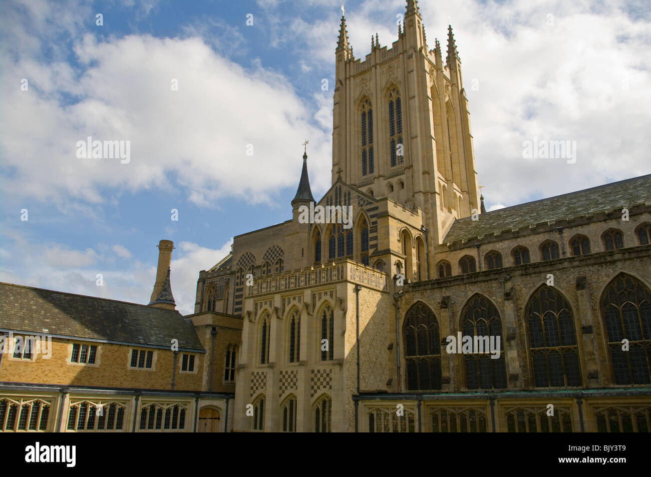 St Edmundsbury Kathedrale Bury St Edmunds Suffolk Stockfoto