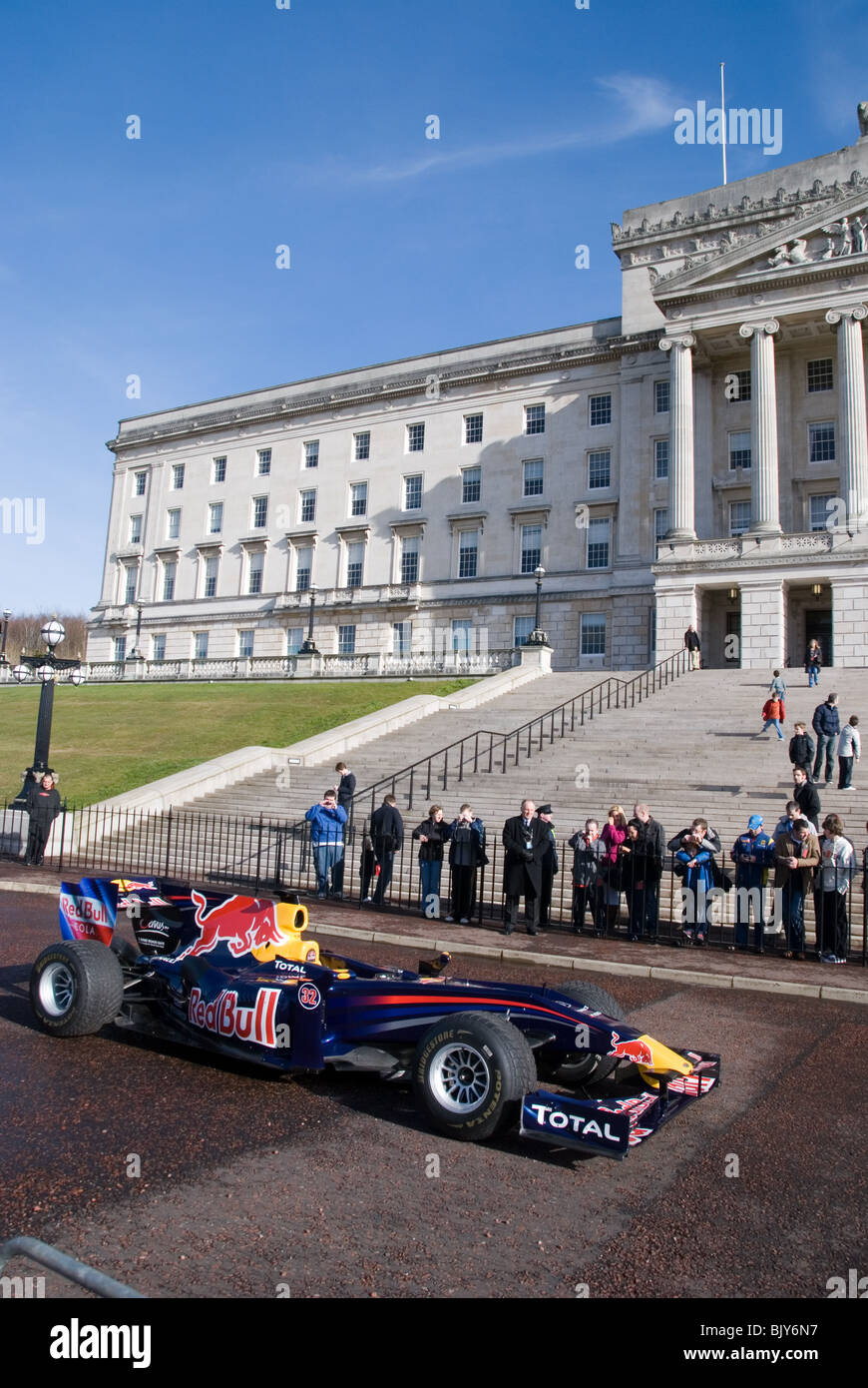 Red Bull Racing Formel1 Auto in Stormont Stockfoto