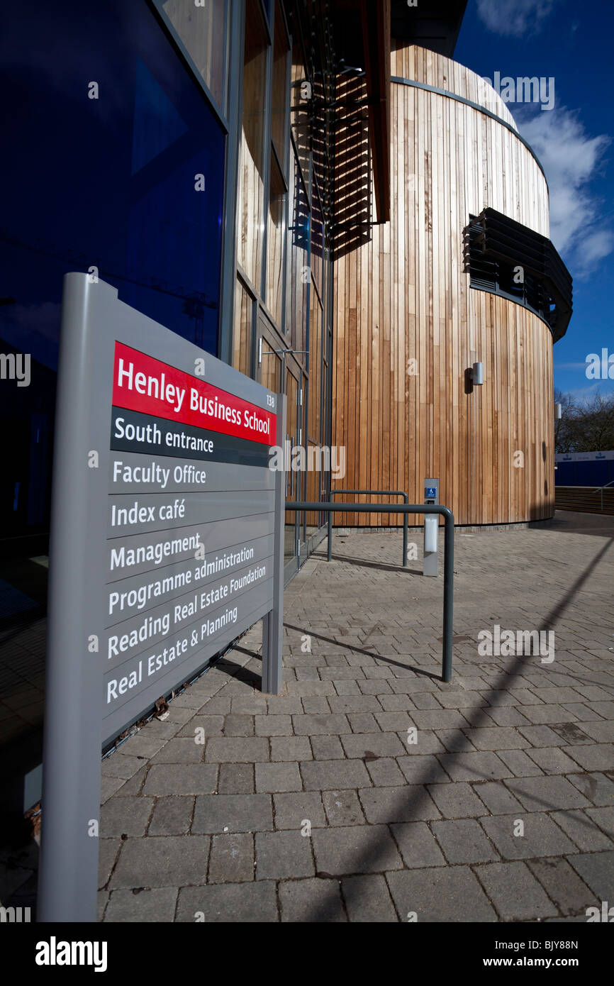 Henley Business School aufbauend auf TheUniversity Campus zu lesen. Stockfoto