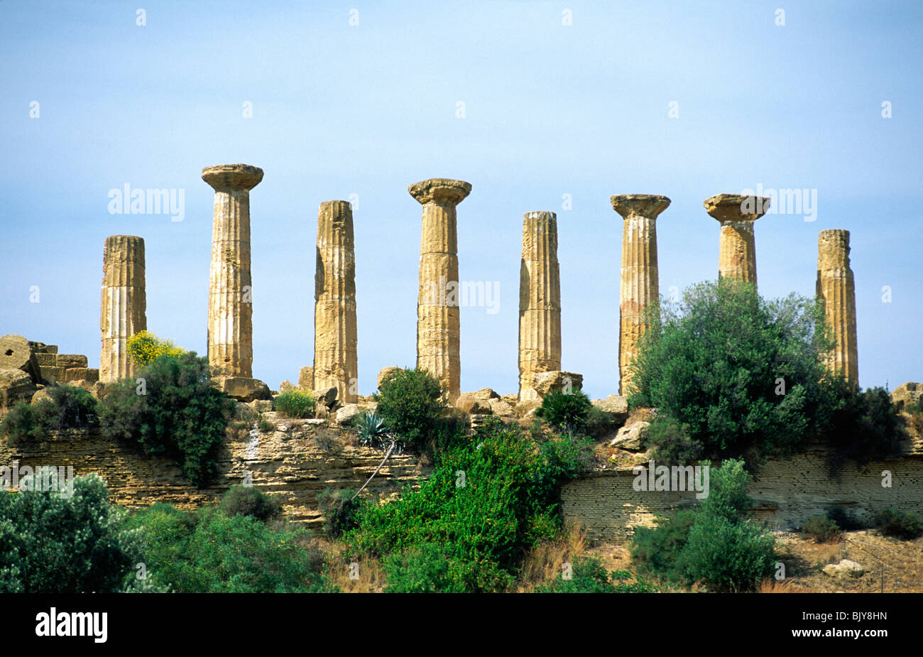 Griechischer tempel der alten architektur Fotos und Bildmaterial in