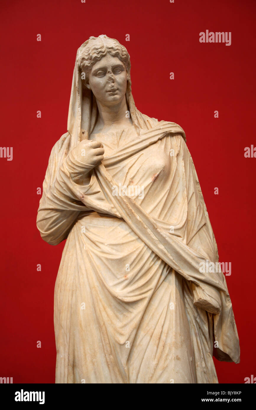 Statue im nationalen archäologischen Museum, Athen, Griechenland Stockfoto