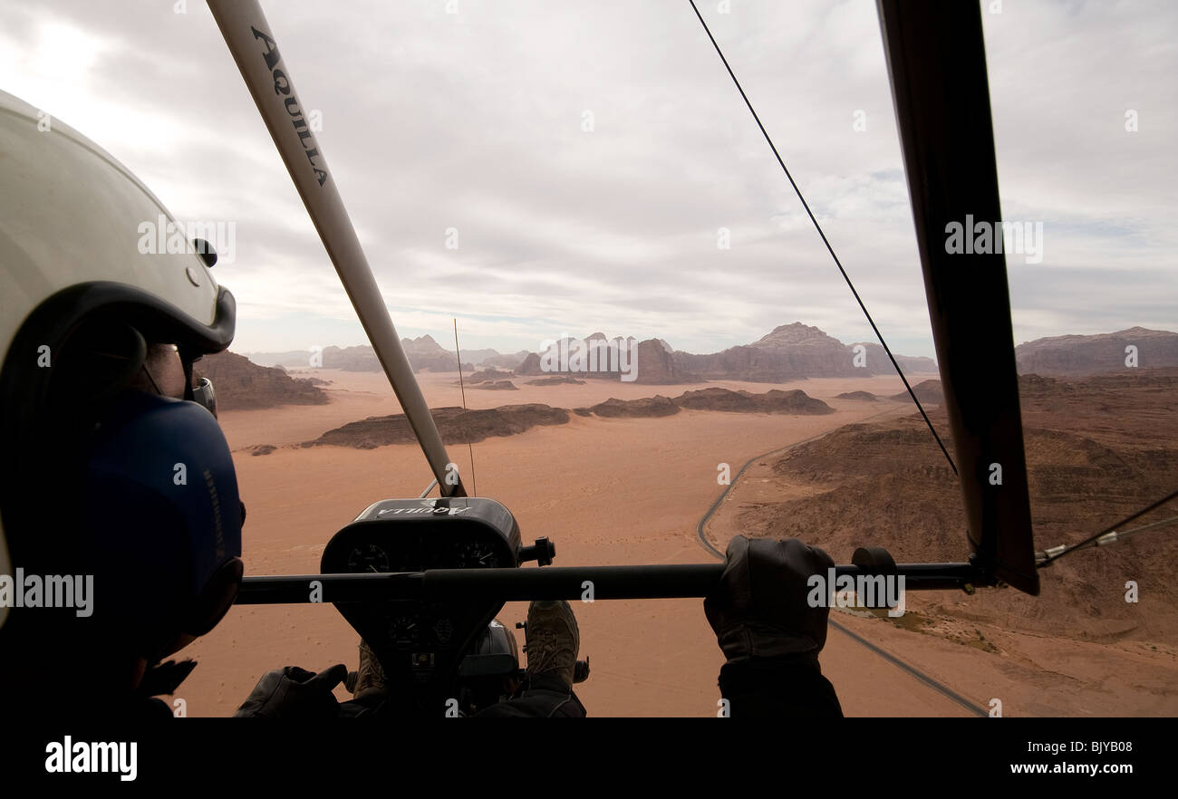 Wadi Rum, Jordanien Stockfoto