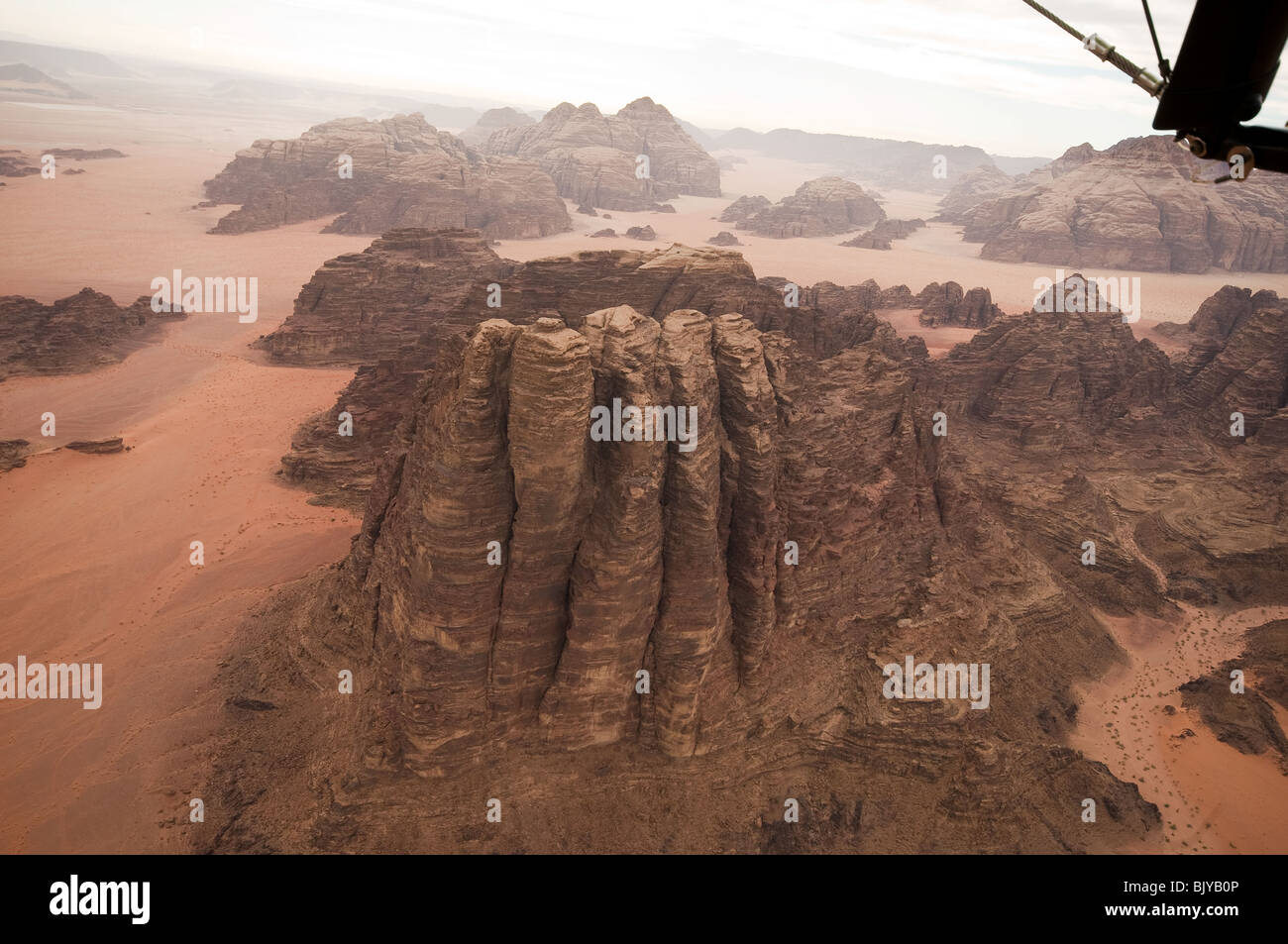 Wadi Rum, Jordanien Stockfoto