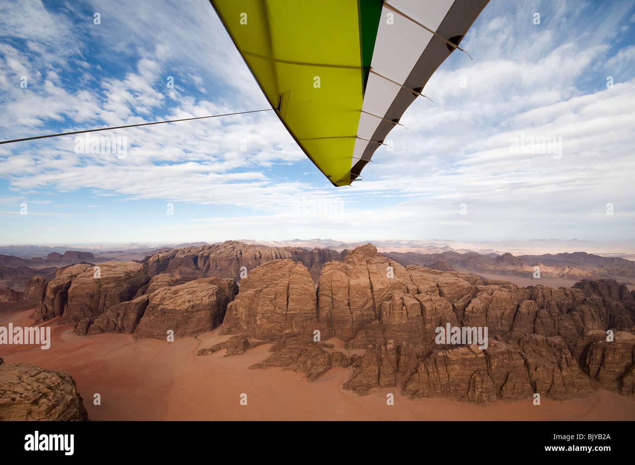 Wadi Rum, Jordanien Stockfoto