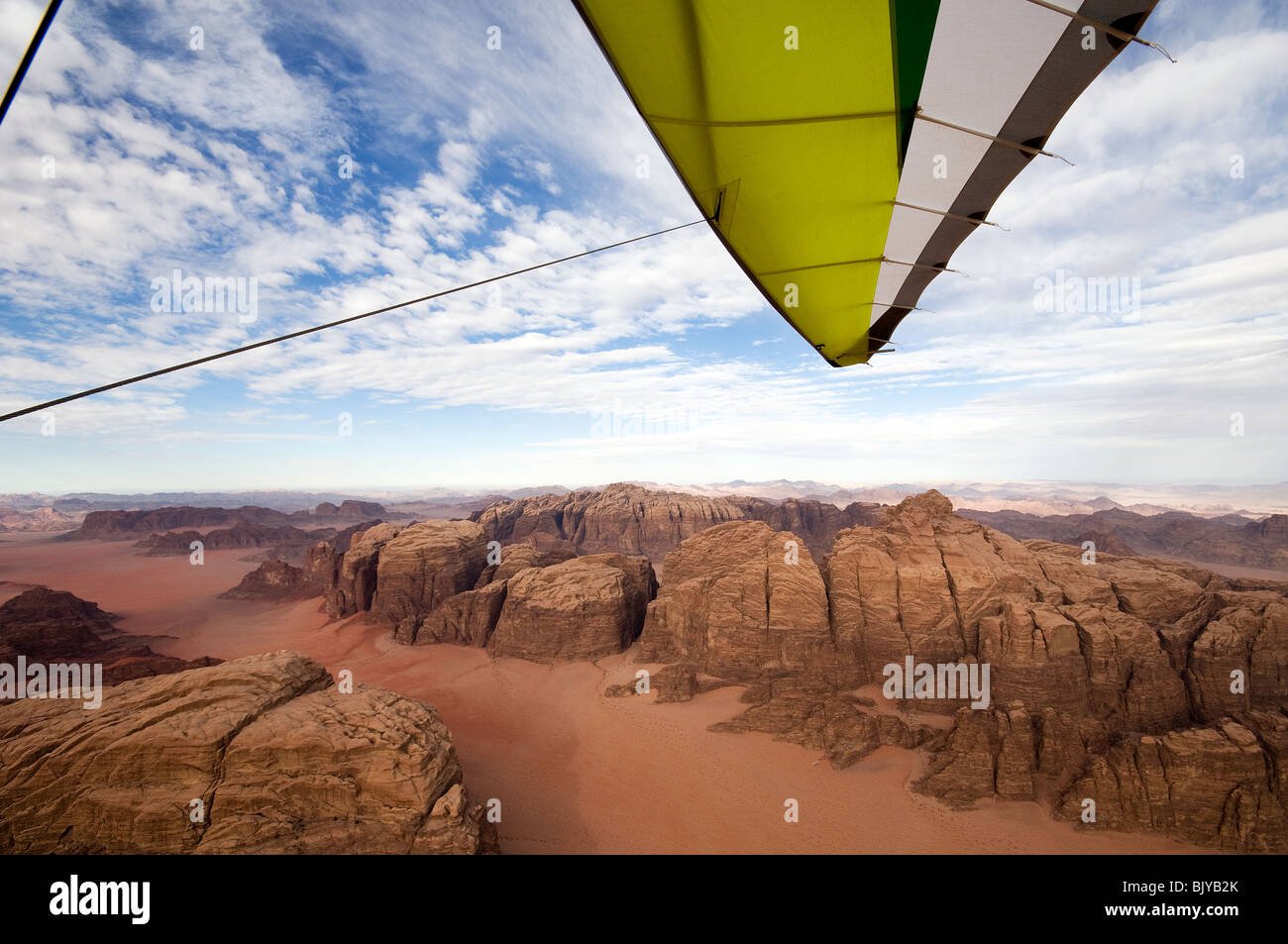 Wadi Rum, Jordanien Stockfoto