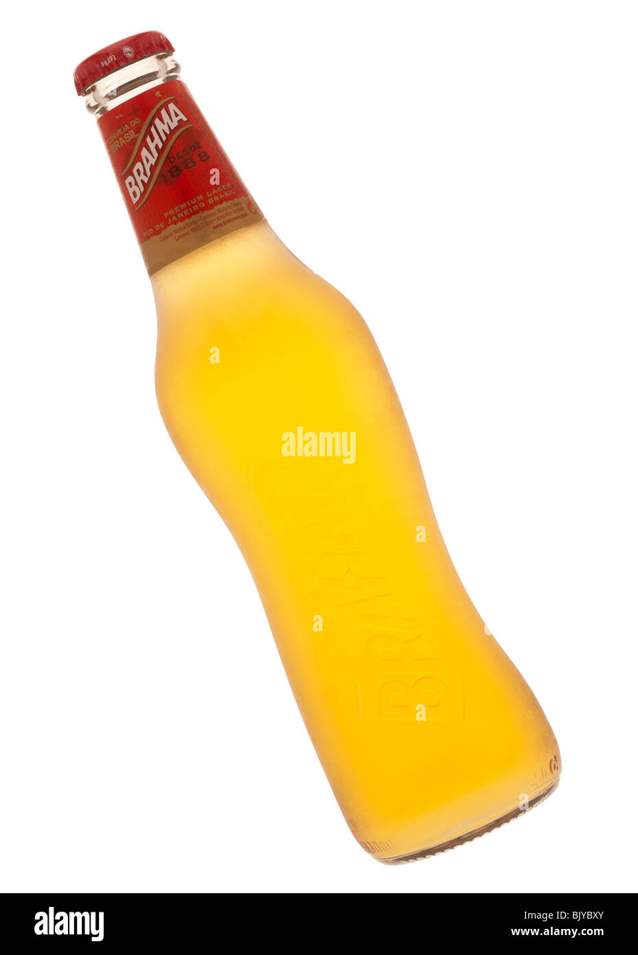 Flasche von Brahma-Lager Stockfoto