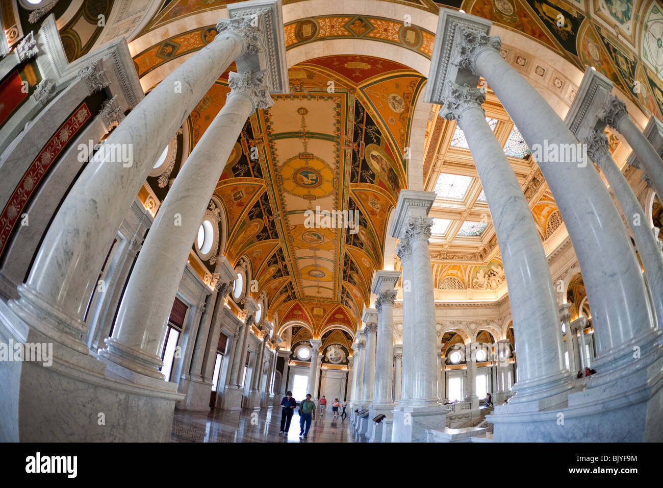Bibliothek des Kongresses, Washington, DC Stockfoto