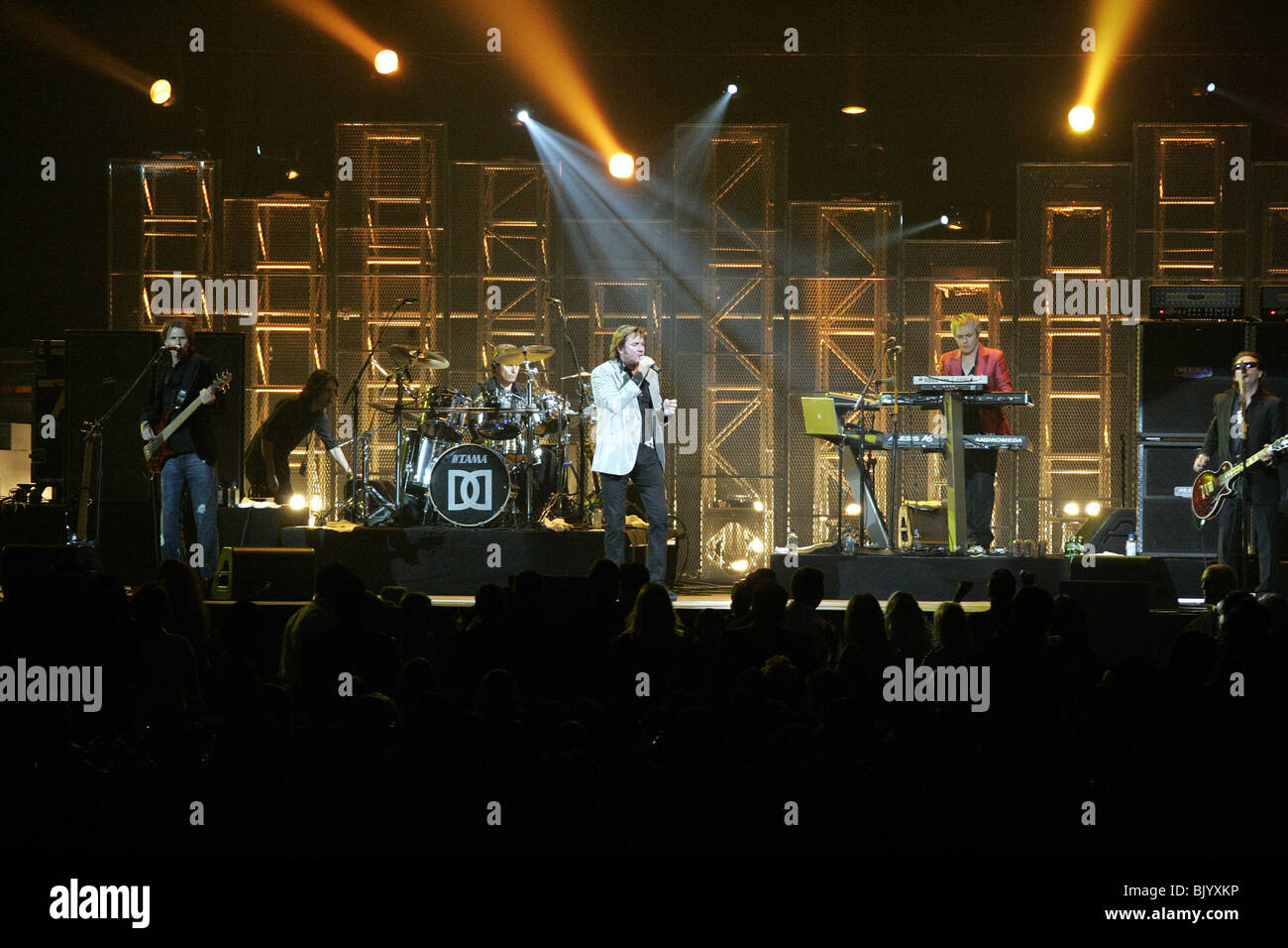 DURAN DURAN 2005 AGASSI GRAND SLAM GALA MGM GRAND HOTEL & CASINO LAS VEGAS USA 1. Oktober 2005 Stockfoto