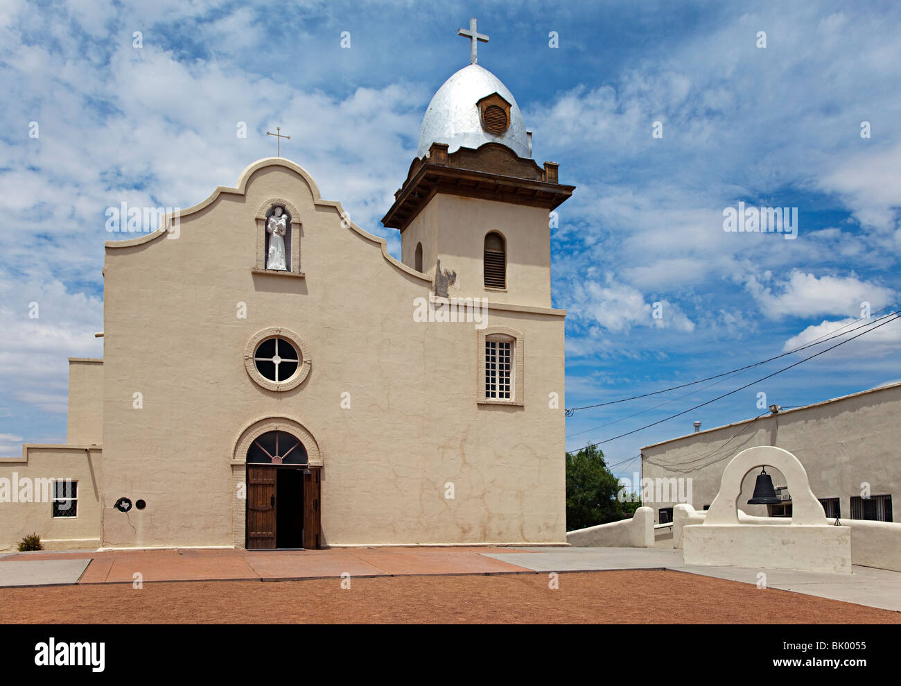 Mission Ysleta El Paso Texas USA Stockfoto