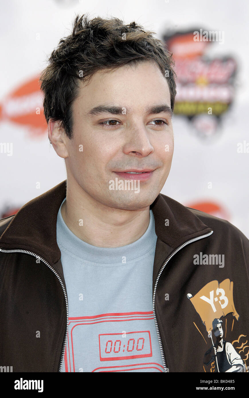 JIMMY FALLON NICKELODEON 18. Kind Wahl UCLA CAMPUS WESTWOOD LOS ANGELES USA 2. April 2005 Stockfoto