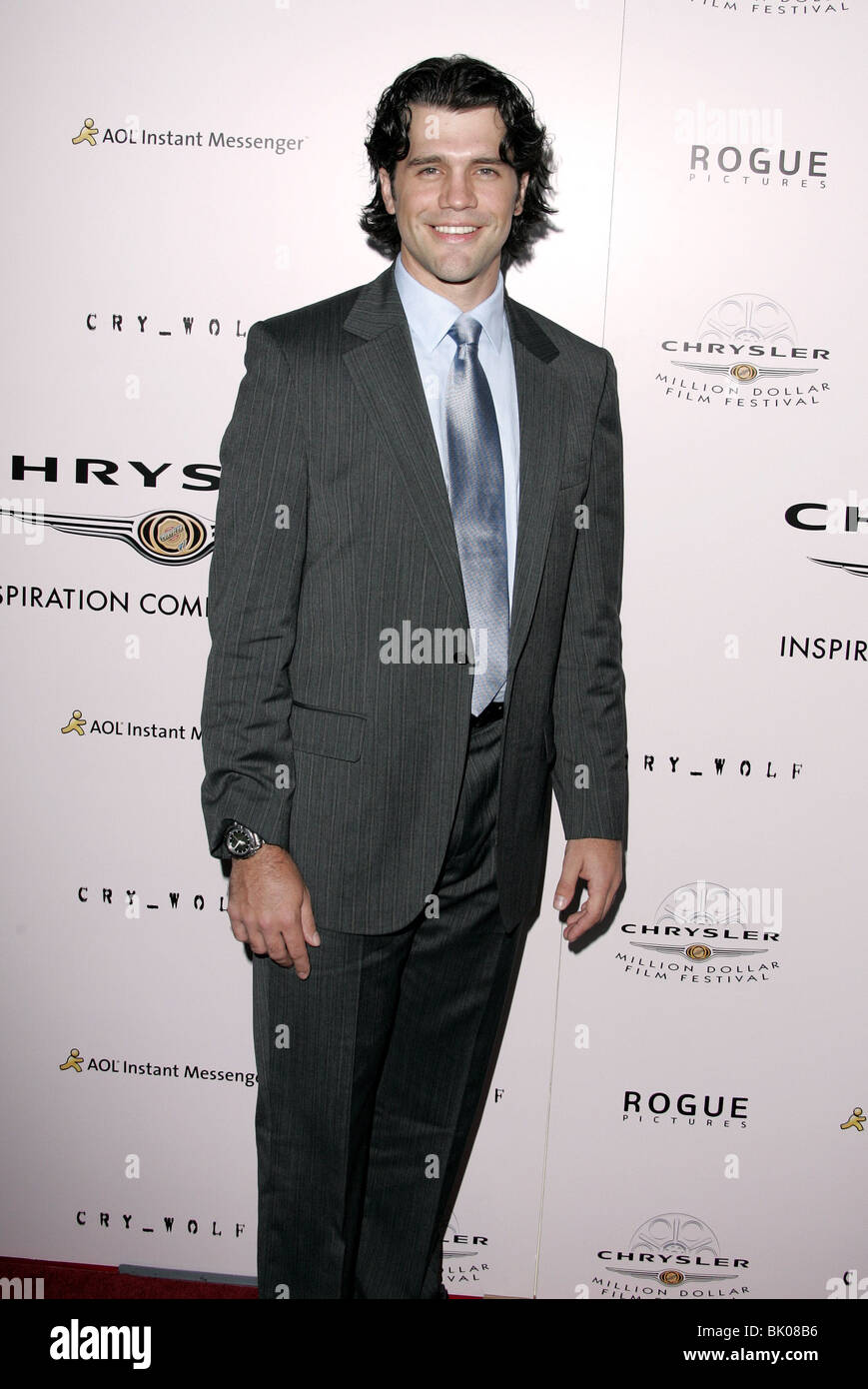 JEFF WADLOW CRY WOLF FILM PREMIERE ARCLIGHT Kino HOLLYWOOD LOS ANGELES USA 15. September 2005 Stockfoto