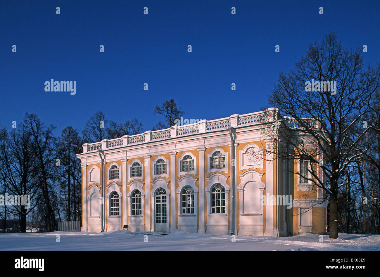 Russland, St. Petersburg Region, Peter III Pavillon, Lomonosov Stockfoto