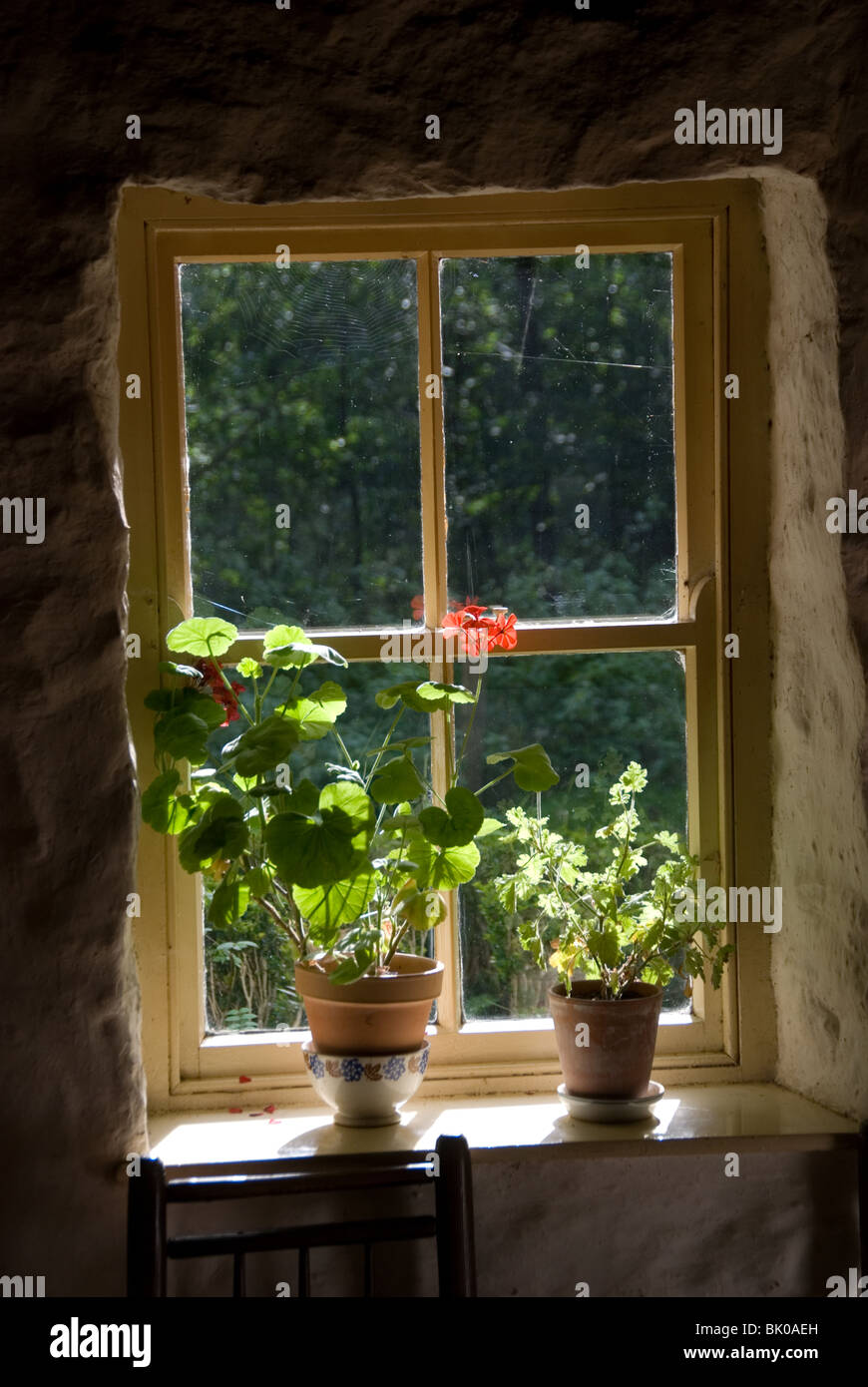 Alte Fenster Stockfoto