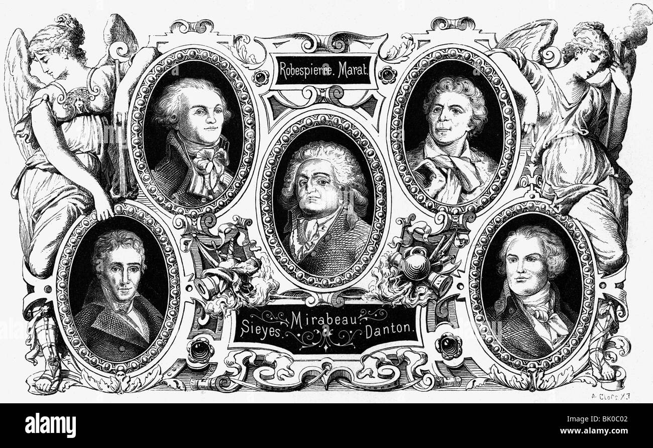 Geographie/Reise, Frankreich, französische Revolution 1789 - 1799, Stockfoto