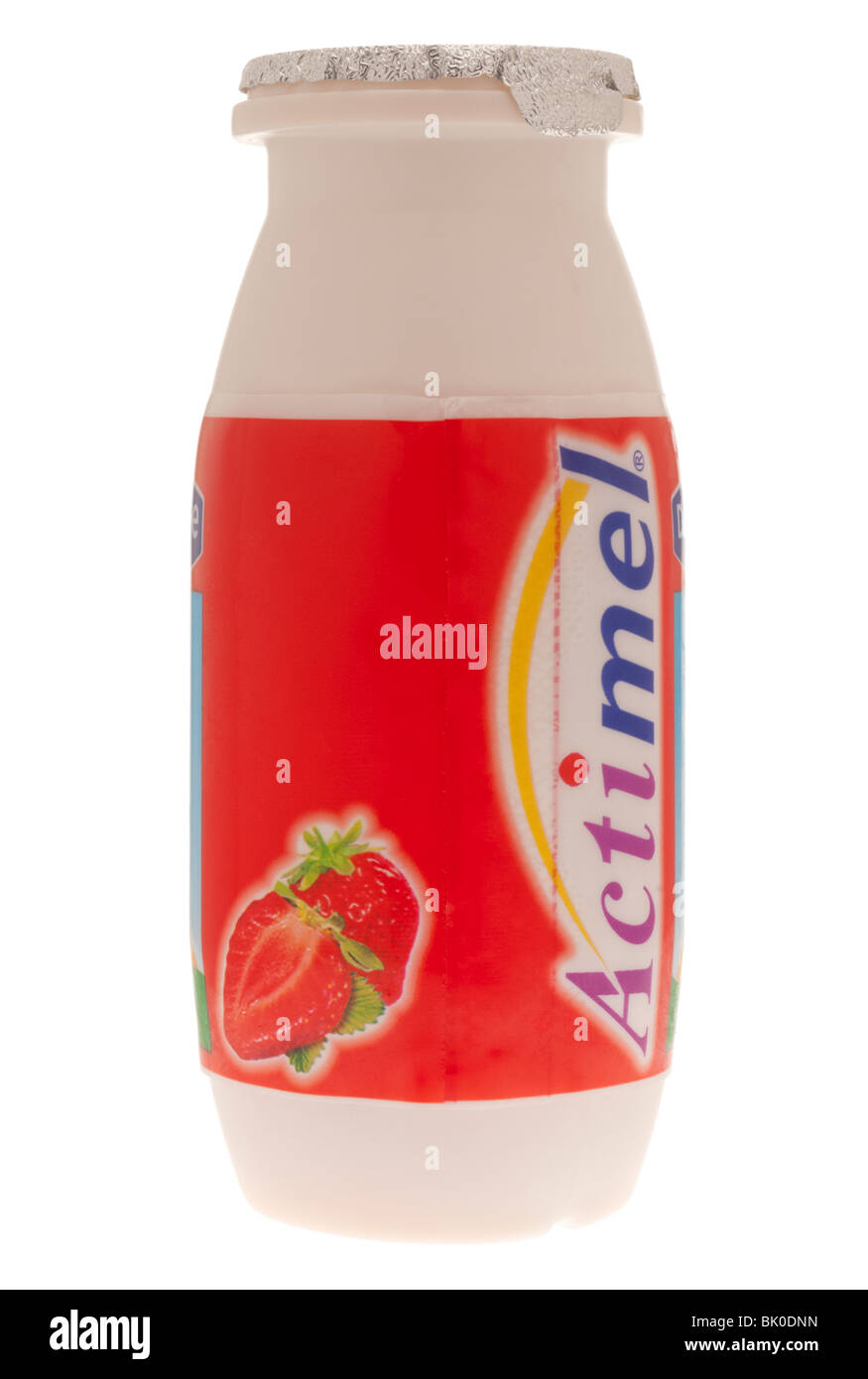 Danone Actimel probiotischer trinken Joghurt Stockfoto