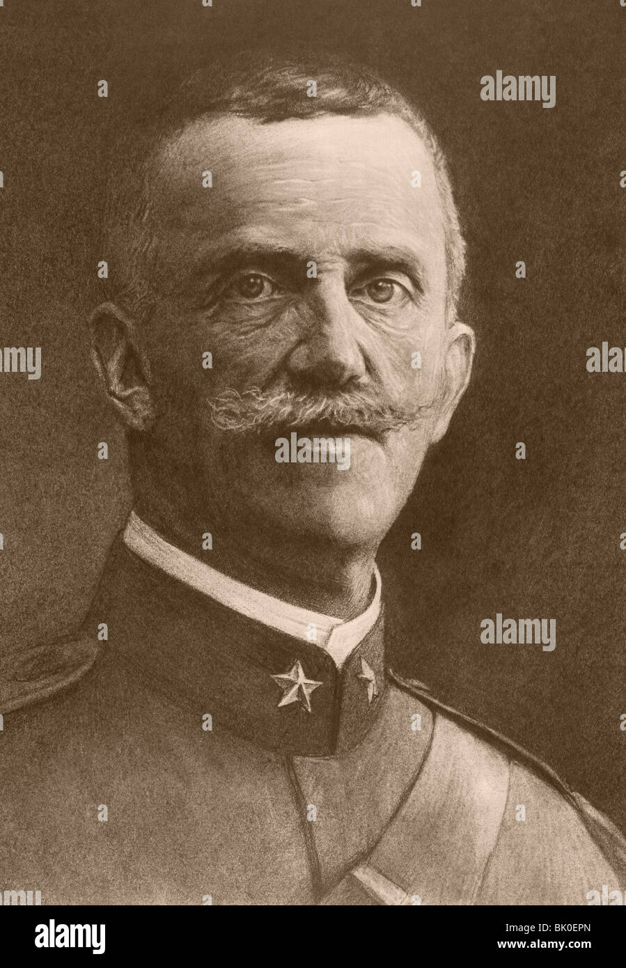Victor Emmanuel III 1869 – 1947. König von Italien. Stockfoto