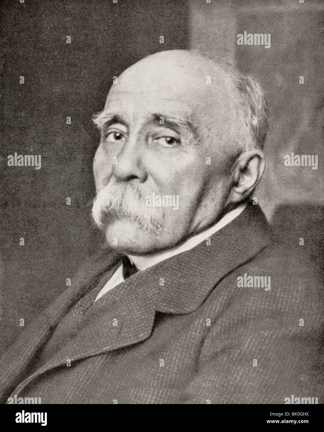 Georges Benjamin Clemenceau 1841 – 1929. Französischer Staatsmann. Premierminister von Frankreich. Stockfoto