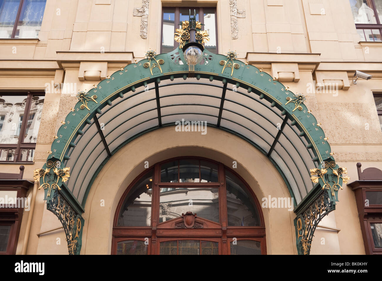 Gemeindehaus, Obecní Dům, Prag, Tschechische Republik Stockfoto