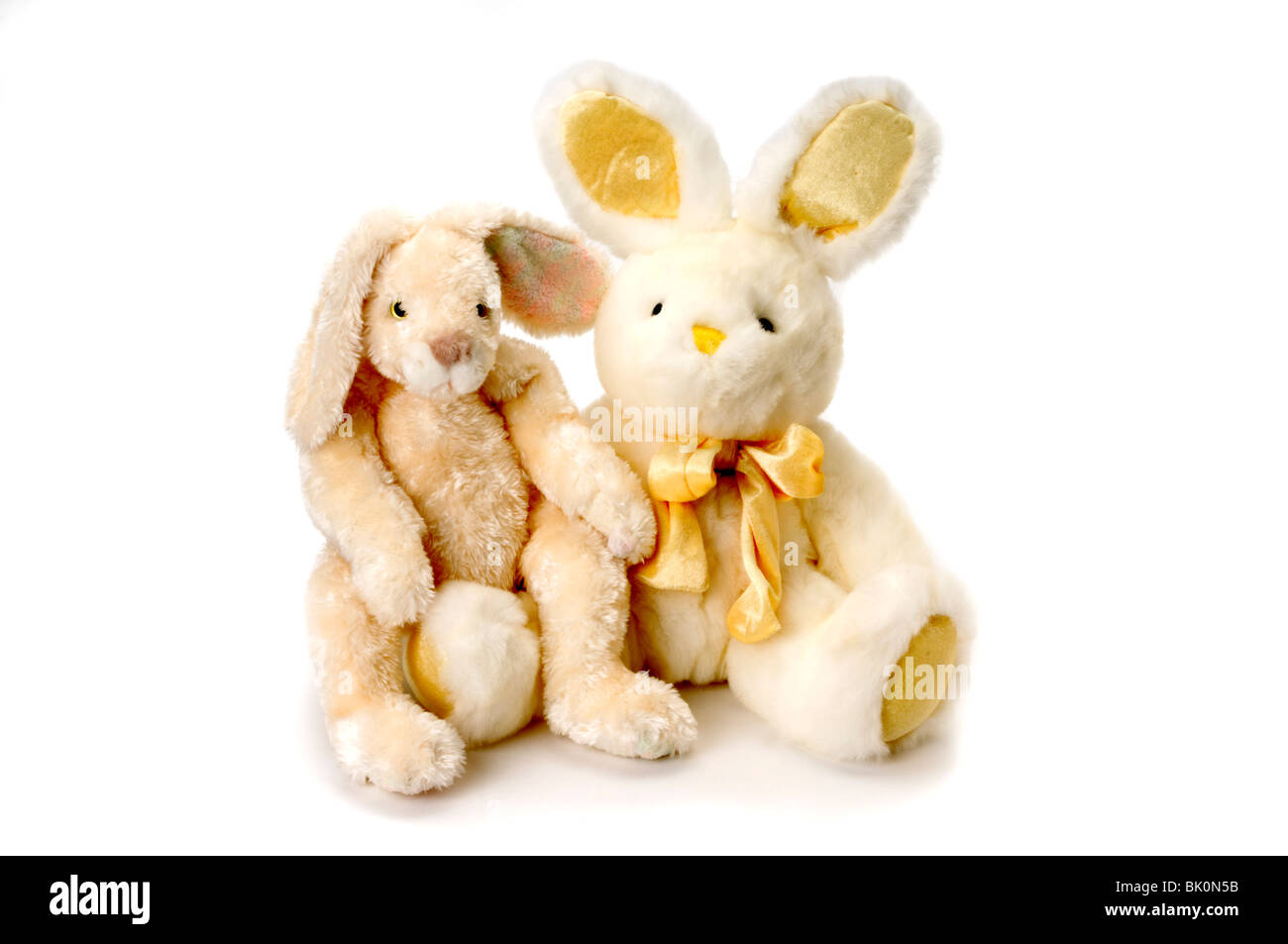 Ostern Hase Korb Stockfoto