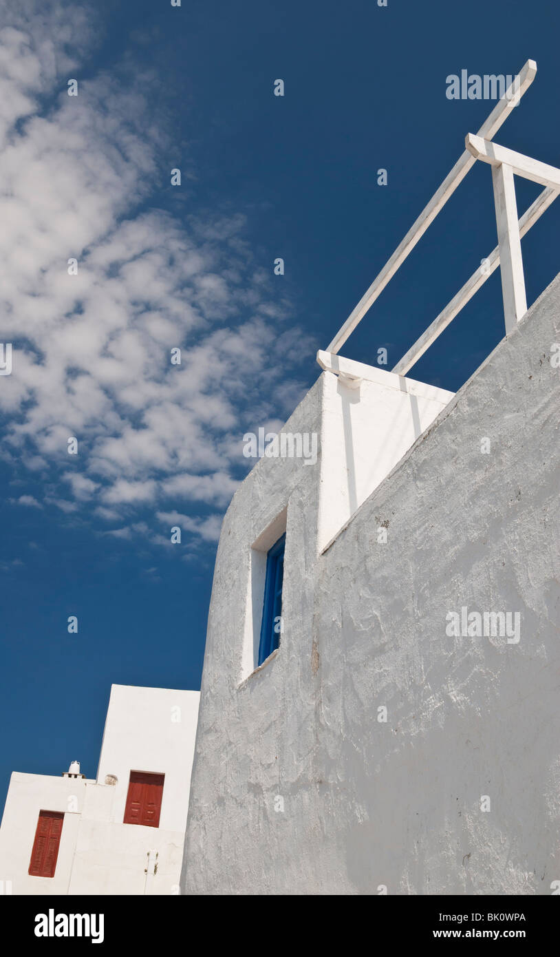 Kykladen-Architektur, Insel Serifos, Griechenland Stockfoto