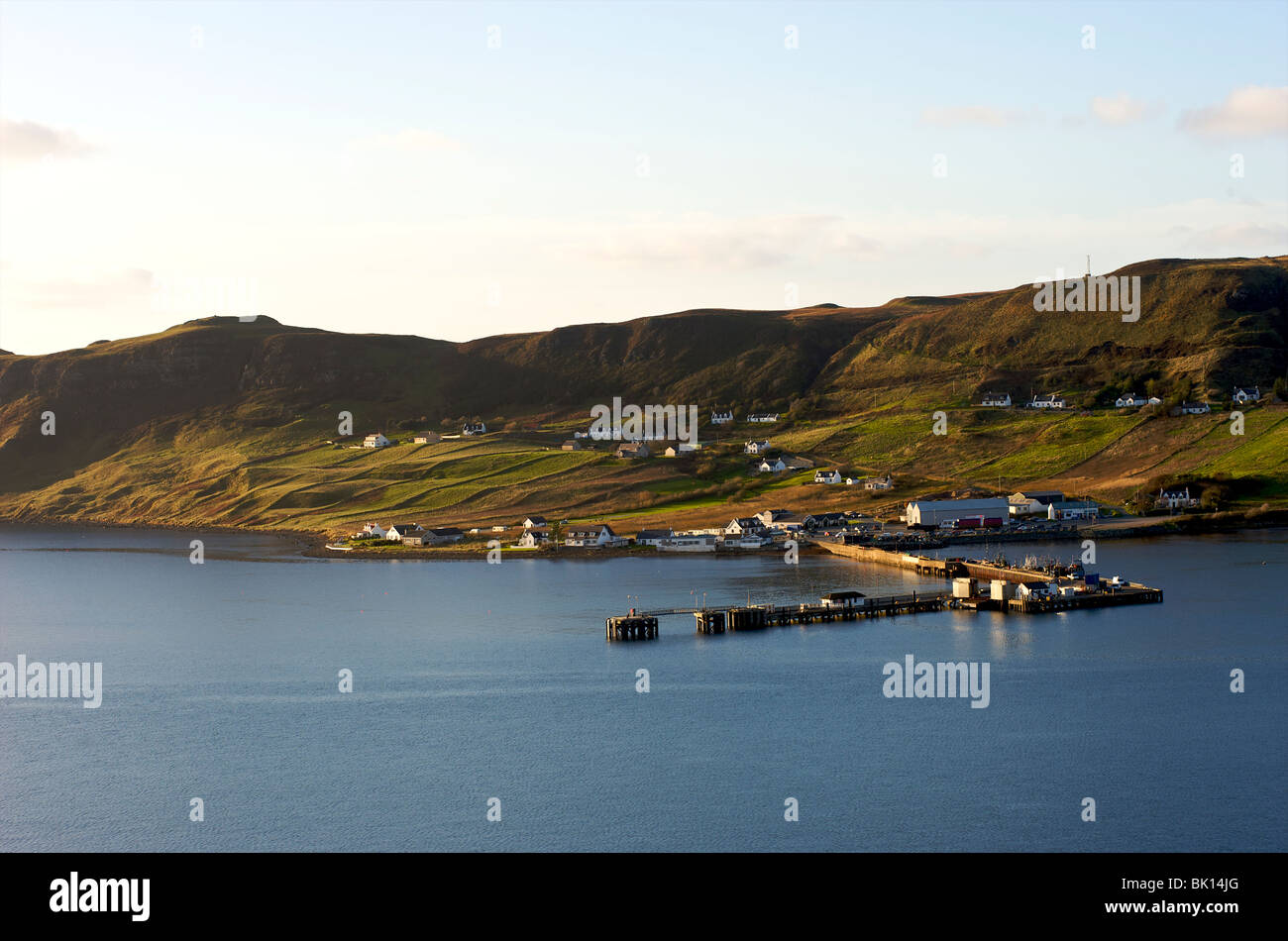 Schottland, Skye, Trotternish, Uig Stockfoto