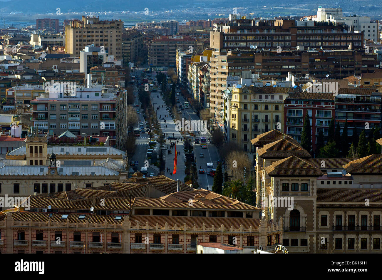 Spanien, Innenstadt von Granada Stockfoto