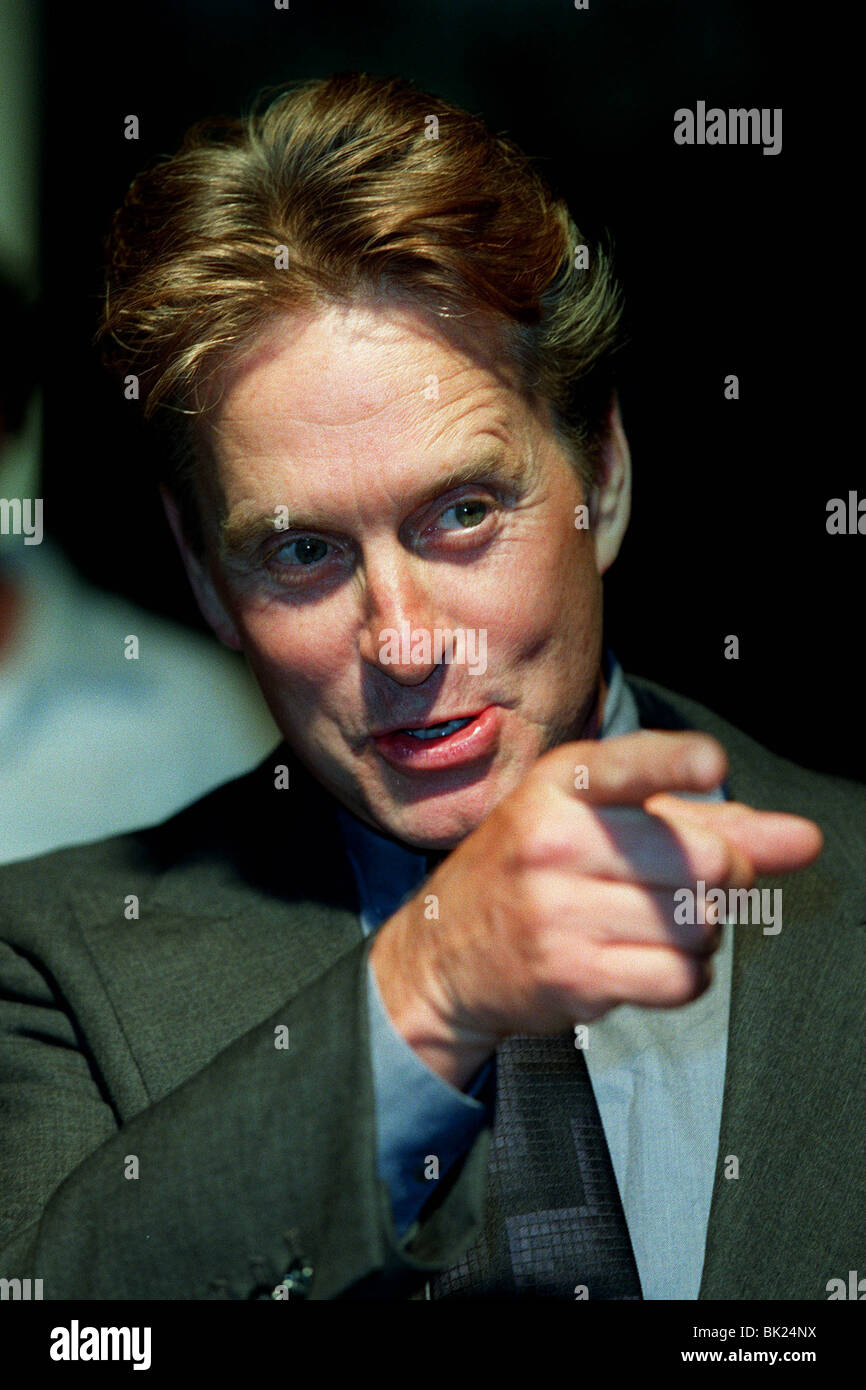 MICHAEL DOUGLAS 21. September 1998 Stockfoto