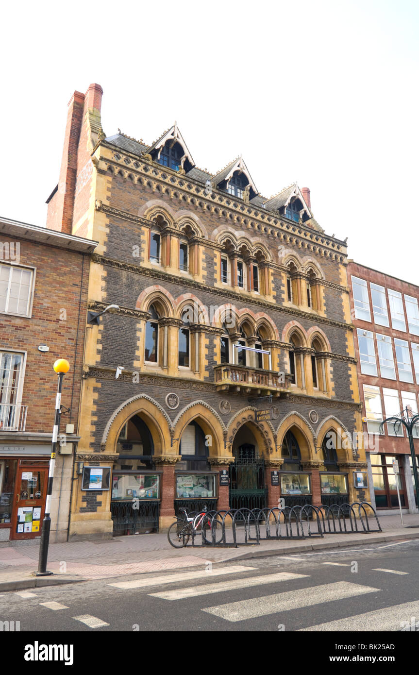 Öffentliche Bibliothek Hereford Herefordshire UK Stockfoto