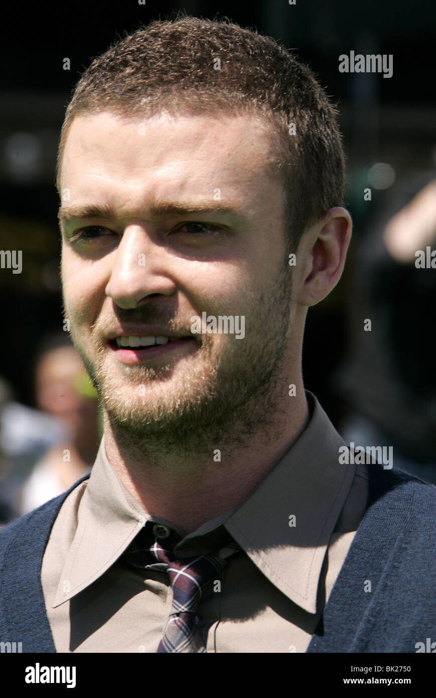JUSTIN TIMBERLAKE SHREK der dritte LOS ANGELES PREMIERE WESTWOOD LOS ANGELES USA 6. Mai 2007 Stockfoto