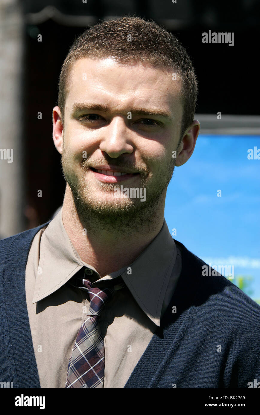 JUSTIN TIMBERLAKE SHREK der dritte LOS ANGELES PREMIERE WESTWOOD LOS ANGELES USA 6. Mai 2007 Stockfoto