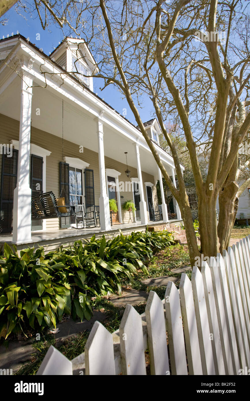 Charmantes Ferienhaus in St. Francisville, Louisiana Stockfoto