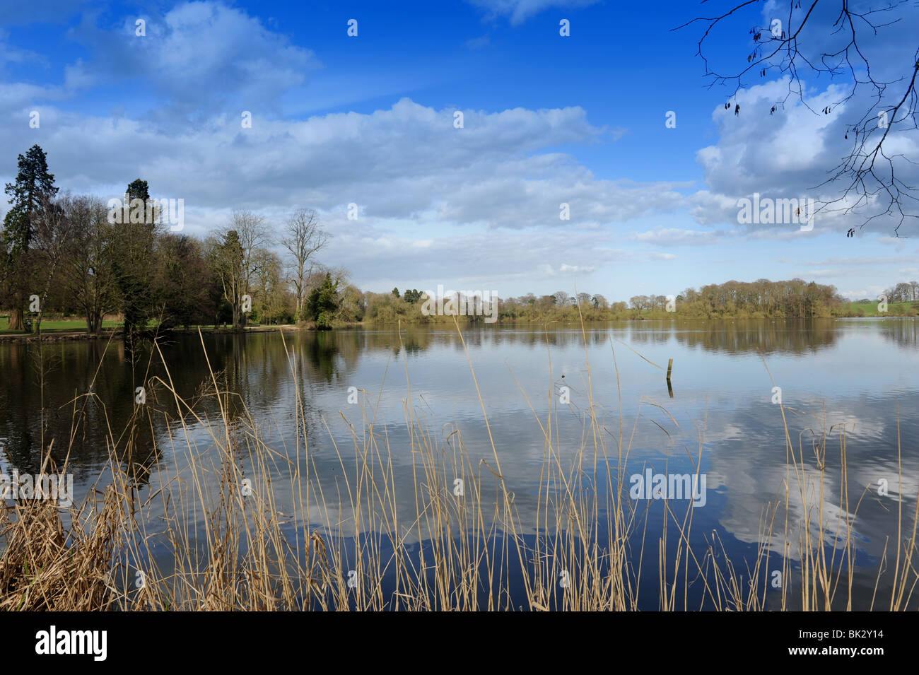 See beim Ellesmere in North Shropshire uk Stockfoto