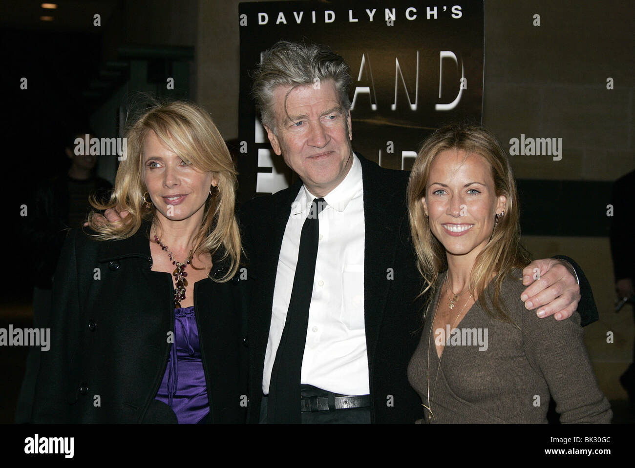 ROSANNA ARQUETTE DAVID LYNCH & SHERYL CROW im INLAND EMPIRE FILM PREMIERE LOS ANGELES USA 9. Dezember 2006 Stockfoto