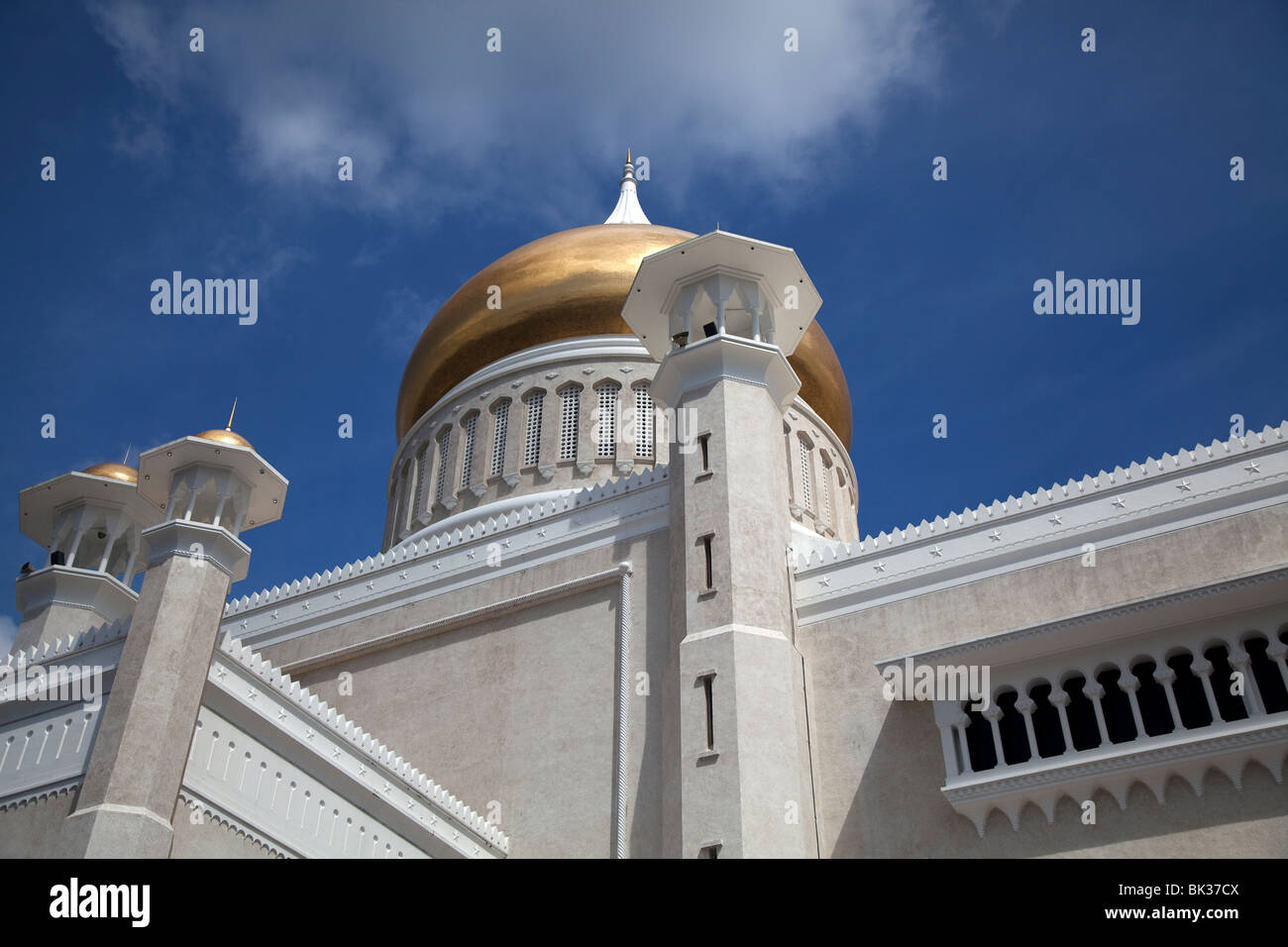 Sultan-Omar-Moschee in Brunei, Süd-Ost-Asien. Stockfoto