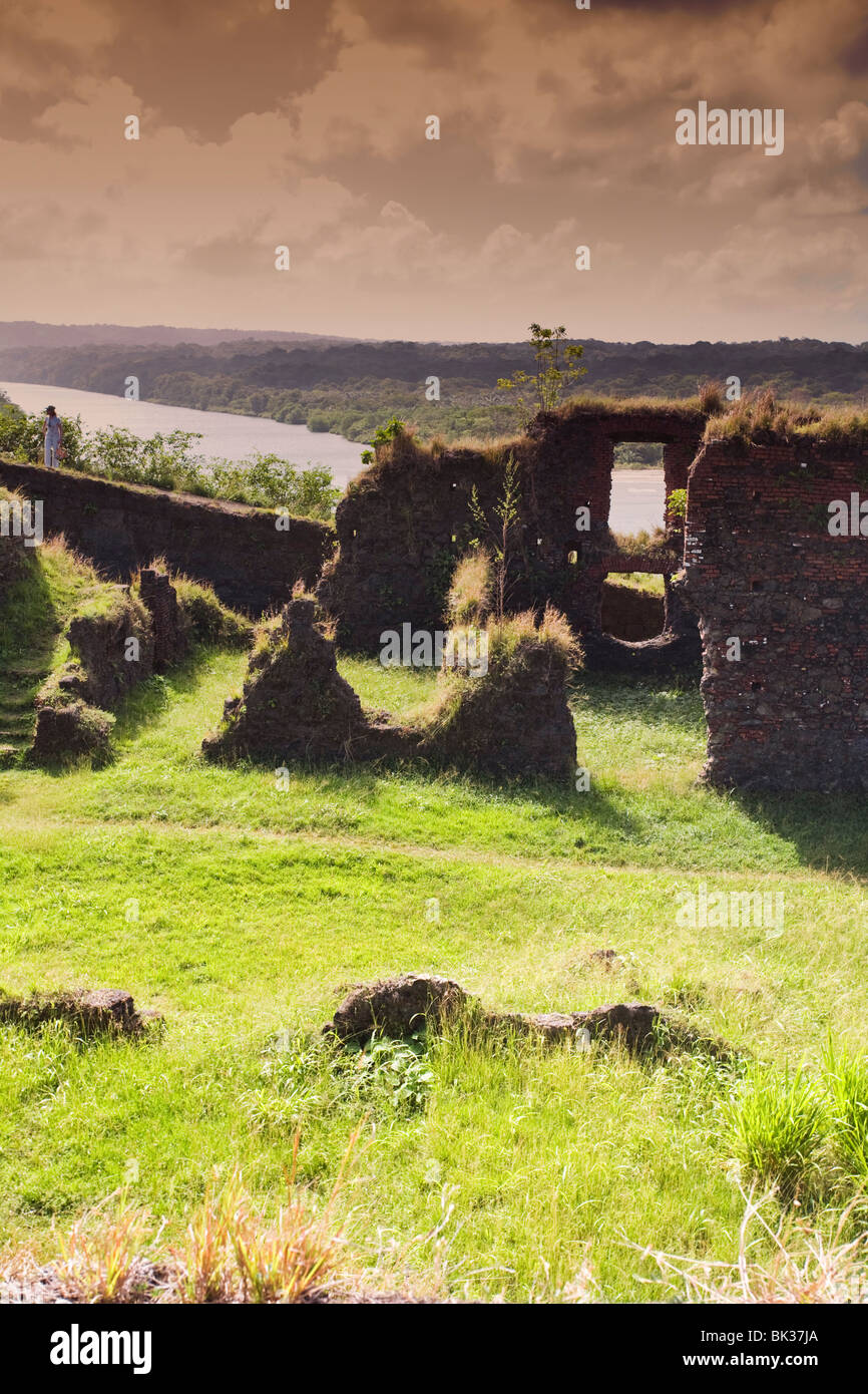 San Lorenzo Fort, UNESCO-Weltkulturerbe, Colon, Panama, Mittelamerika Stockfoto