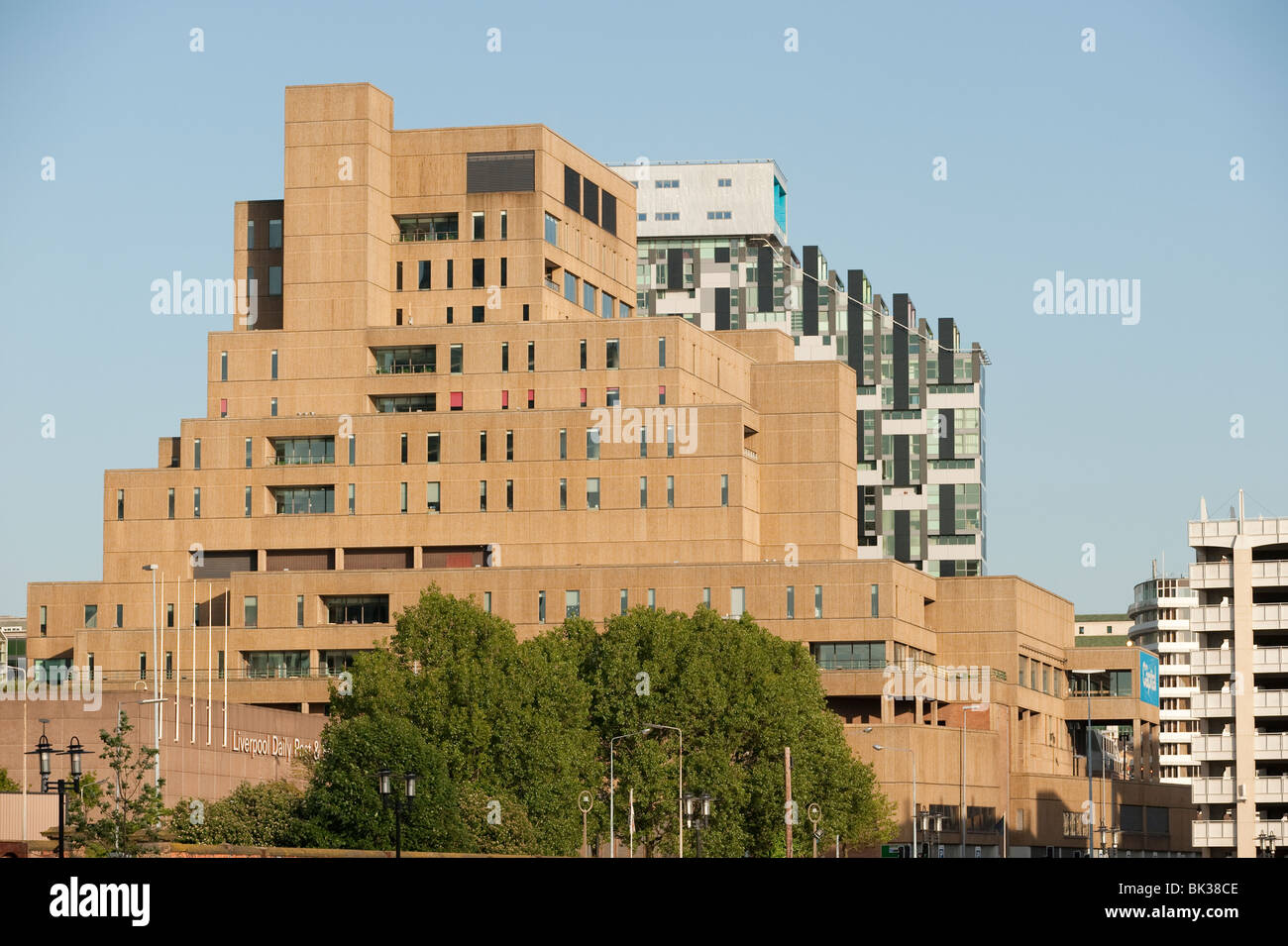 Royal Liverpool Echo Versicherungsgebäude Liverpool UK Stockfoto