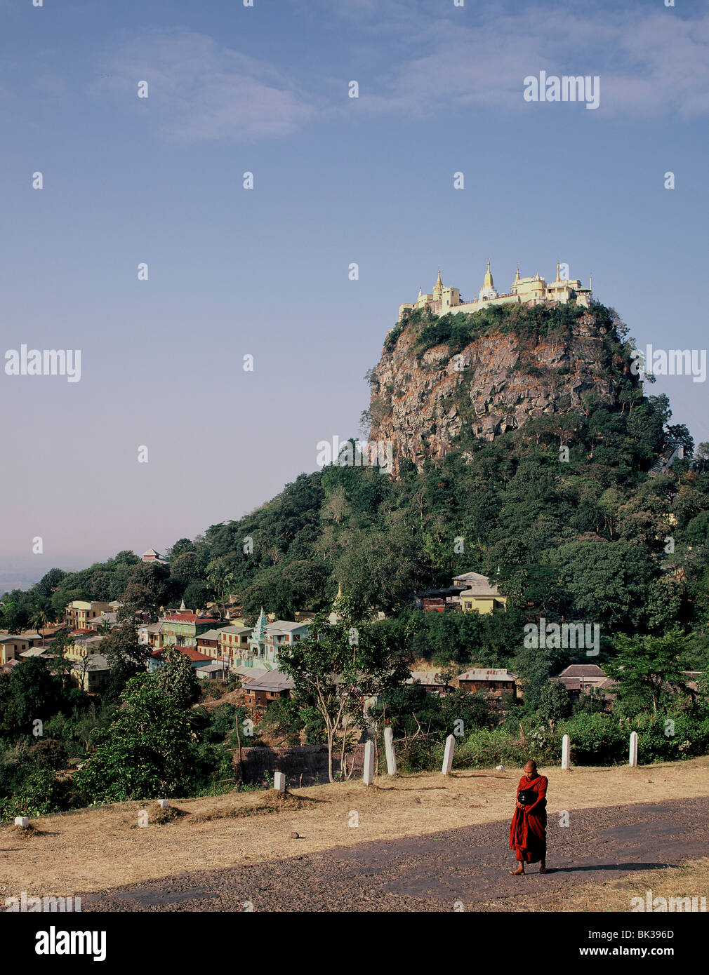 Mount Popa, Myanmar (Burma), Asien Stockfoto