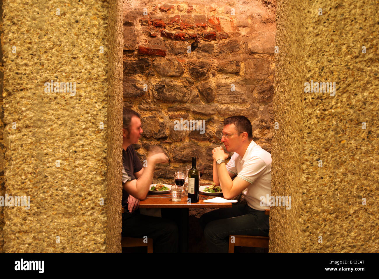 Kirche St Mary Le Bow Restaurant, Bow Lane, London Stockfoto