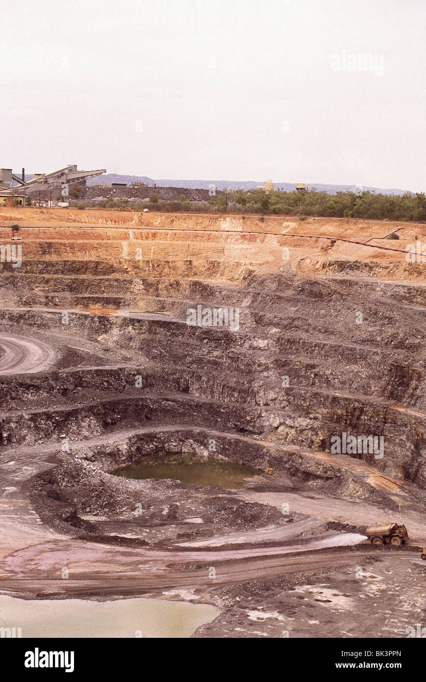 Kakadu-Uran-Tagebau-mine im Northern Territory von Australien Stockfoto