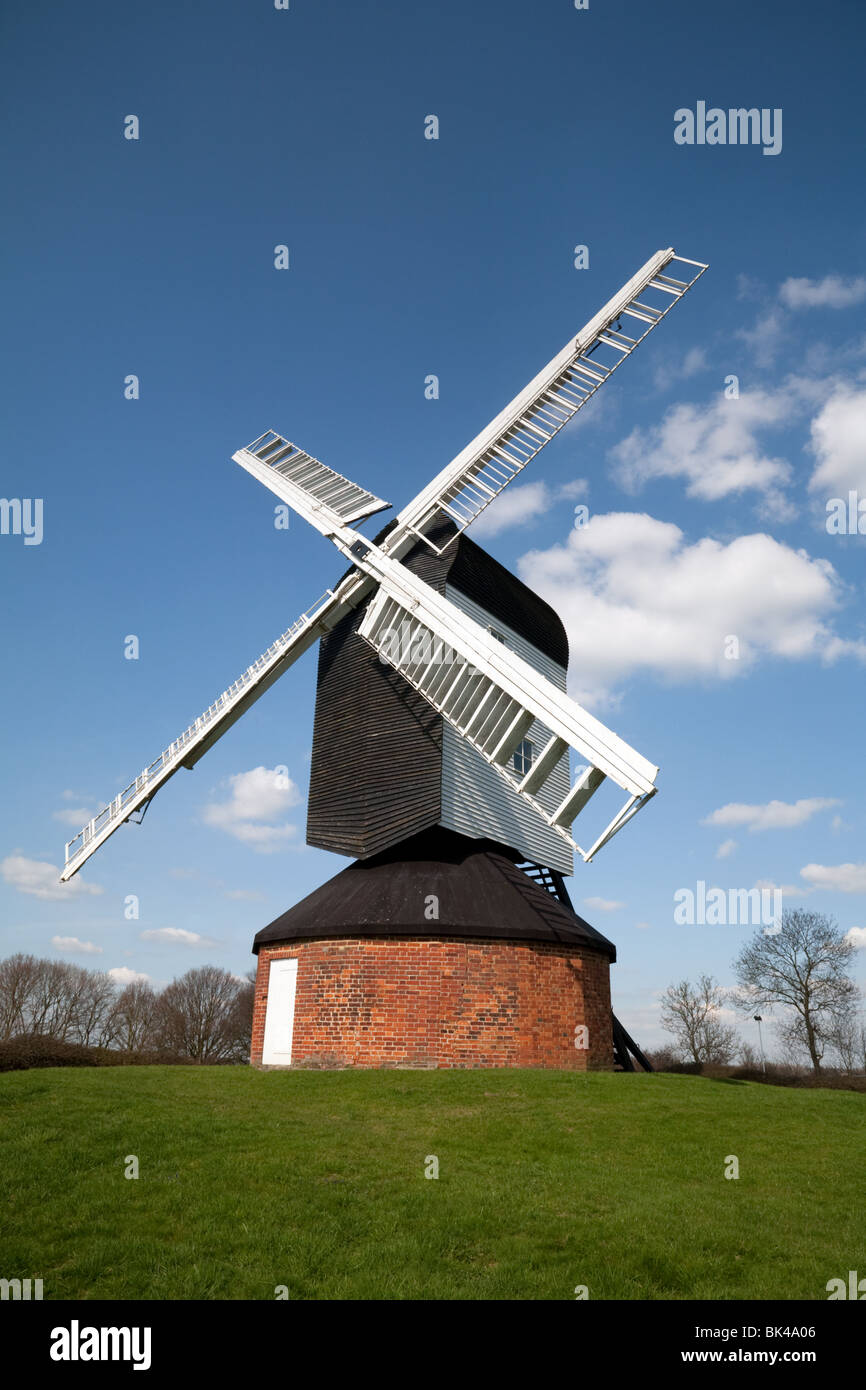 Mountnessing Bockwindmühle, Mountnessing, Essex UK Stockfoto