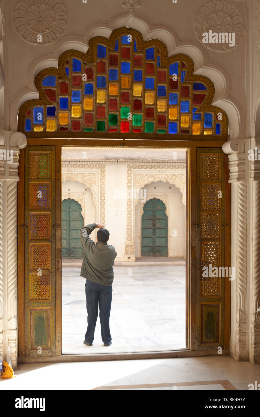 Mehrangarh Fort Jodhpur India palace Stockfoto