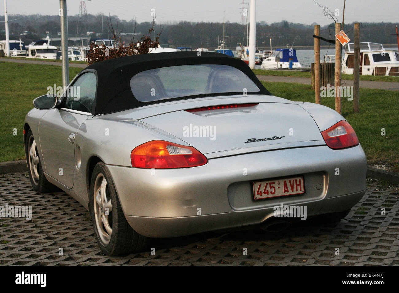 Porsche Boxster. Belgien Stockfoto