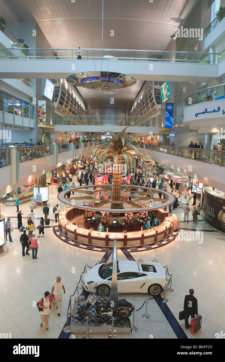 Flughafen Dubai, Dubai, Vereinigte Arabische Emirate, Naher Osten Stockfoto