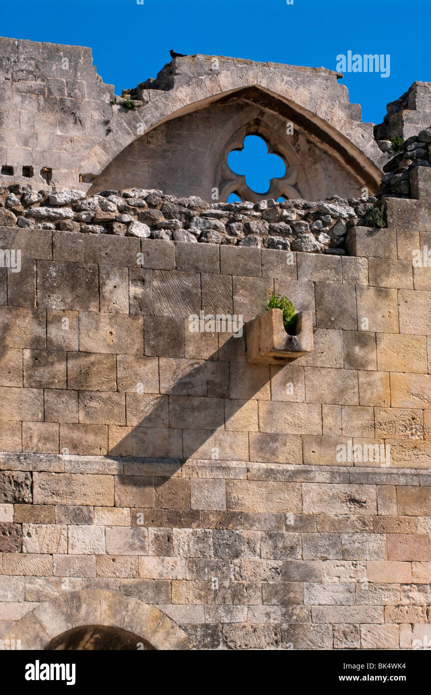 Die Abtei von Montmajour (Provence, Frankreich) 12. Jahrhundert Stockfoto